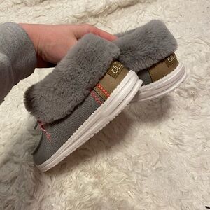 Brand new with tags! Hey Dudes with furry